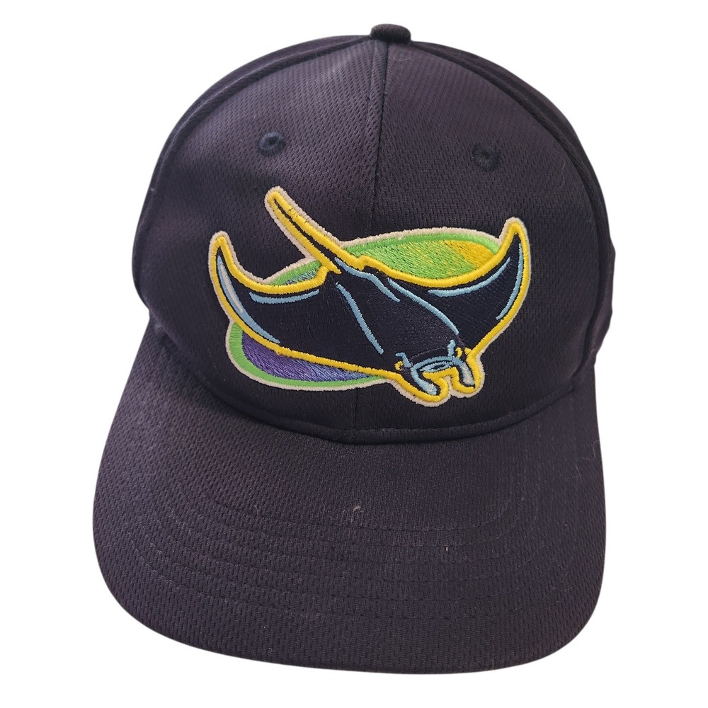 Kids Tampa Bay Devil Rays MLB Baseball Cap Navy Blue Hat